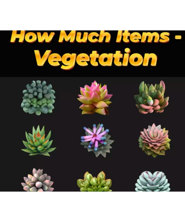 How Much Items - Vegetation Steam Key GLOBAL